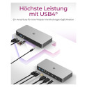 "ICY BOX IB-DK2880-C41 USB4 10-in-1 PD 100W DockingStation"