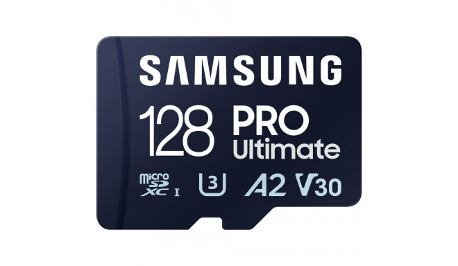 Samsung mälukaart microSDXC 128GB PRO Ultimate 200MB/s + adapter