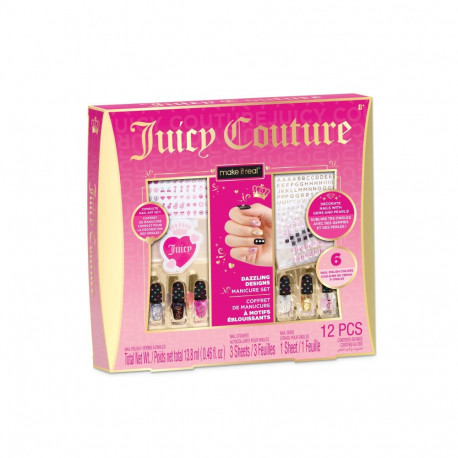 MAKE IT REAL Juicy Couture Küünekunsti komplekt Sädelevad Disainid