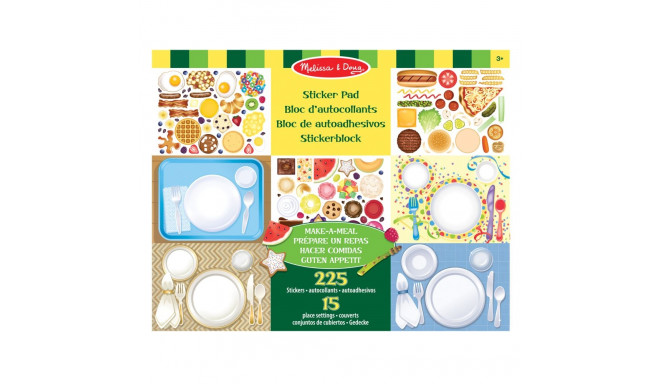 MELISSA & DOUG kleebiste album Make-a-Meal