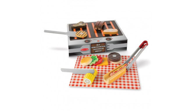 MELISSA & DOUG игровой набор Grill & Serve барбекю