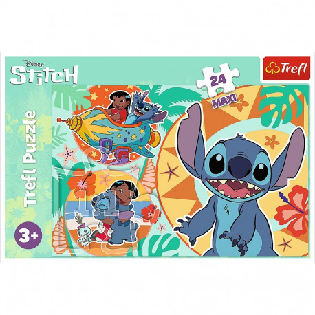 TREFL DISNEY STITCH Maxi puzzle, 24 pcs
