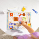 MELISSA & DOUG Magnētiskā koka puzle - spēļu komplekts, saldējums