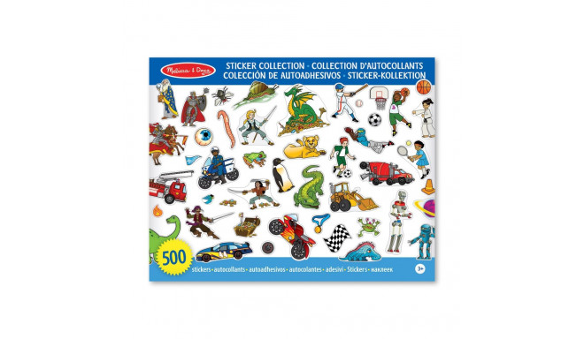 MELISSA & DOUG kleebisteraamat sinine