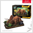 CUBIC FUN National Geographic 3D-пазл Трицератопс