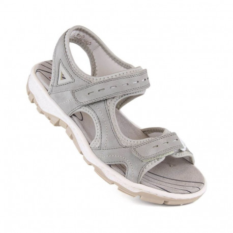 Comfortable Rieker W RKR674 sandals gray (40)