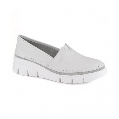 Filippo W PAW513B leather shoes, white (39)