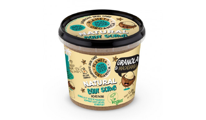 NATURA SIBERICA SKIN SUPER GOOD NATURAL BODY CREMA GRANOLA MACADAMIA 360ML