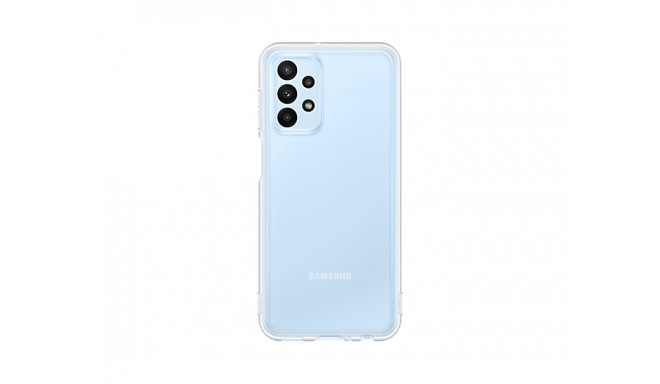 Dėkliukas SAMSUNG Galaxy A23 5G, nugarėlė, silikoninis, skaidrus