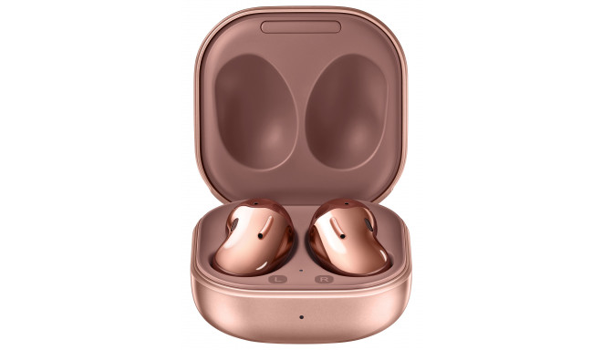 Ausinės SAMSUNG Galaxy Buds Live, į ausis, bevielės, rudos