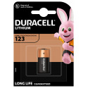 Elementai DURACELL CR123A, 1vnt., litis, 3V