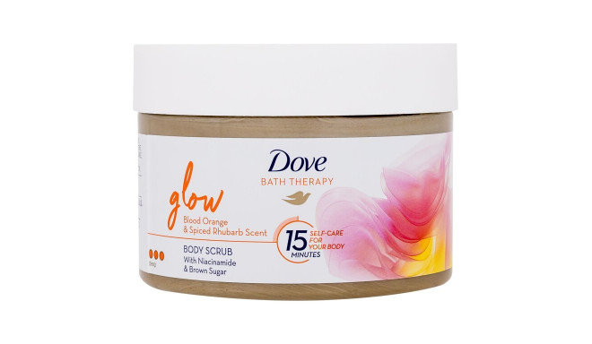 Dove Bath Therapy Glow Body Scrub (295ml)