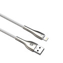 Forever Sleek cable USB - Lightning 1,0 m 2.4A white