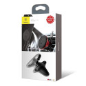 Baseus car holder magnetic with cable clip black new2 air vent
