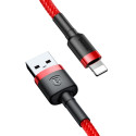 Baseus cable Cafule USB - Lightning 1,0m 2,4A red