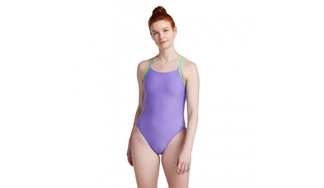 Ujumistrikoo Speedo Solid Lattice-Back W lilla - 38