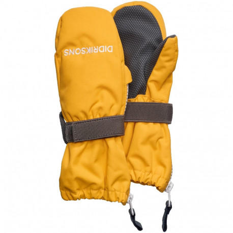 Kindad Didriksons Biggles Zip Mitten kollane - 2/4