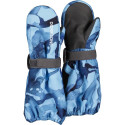 Kindad Didriksons Biggles Kids' Printed Mittens sinine/kirju - 2/4