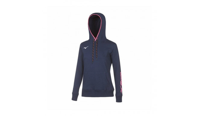 Dressipluus Mizuno Wom Sweat Hoodie tumesinine - S