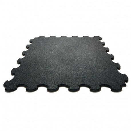 Pusle kummimatt 100 X 100 X 2,2 cm must