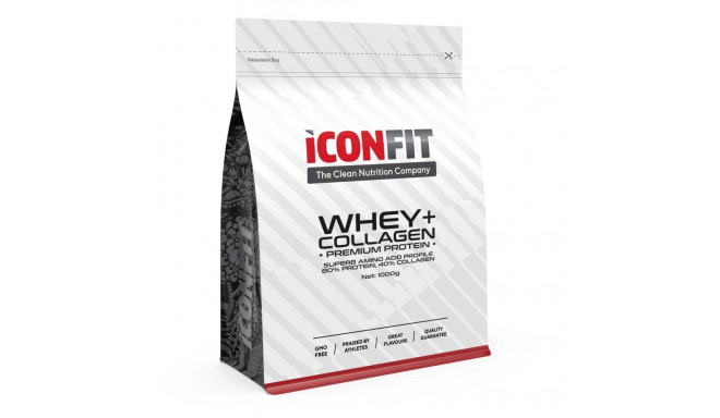 Iconfit Whey+ Collagen maasikas 1 kg