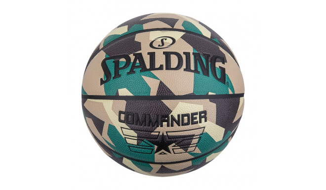 Korvpall Spalding Commander roheline suurus 5