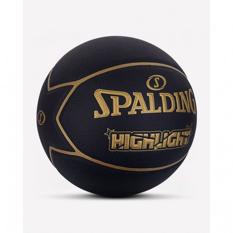 Korvpall Spalding Highlight must/kuld suurus 7