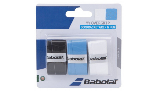 Reketigrip Babolat My Overgrip x3 sinine/must/valge