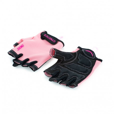 Treeningkindad Gymstick TRAINING GLOVES PINK must/roosa - L