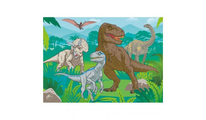 Dino pusle 24 tk Dinosauruste maailm