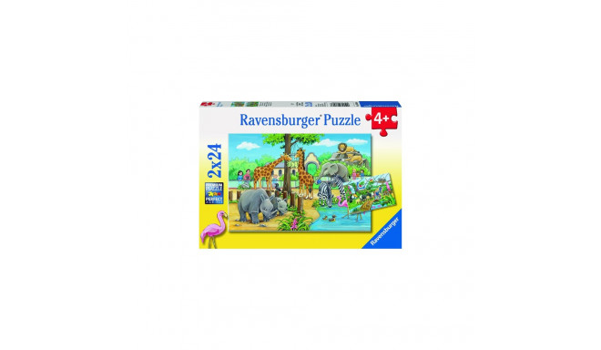 Ravensburger puzzle Loomaaed 2x24pcs