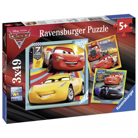 Ravensburger pusle Autod 3 3x49tk