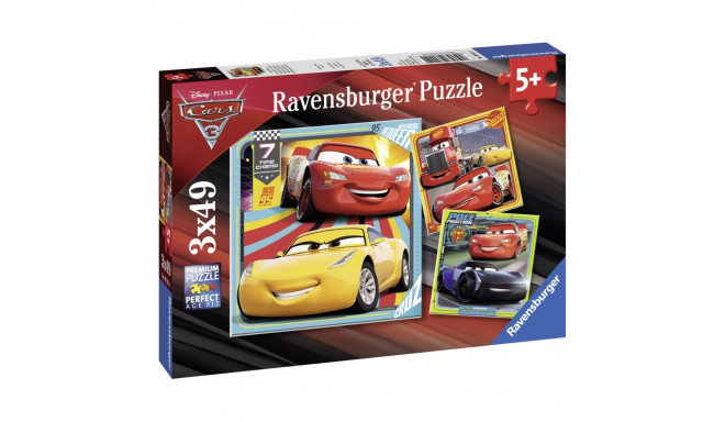 Ravensburger puzzle Autod 3 3x49pcs
