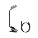 Baseus mini LED lugemislamp klambriga, 3W, 4000K, hall