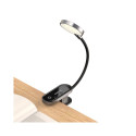 Baseus mini LED lugemislamp klambriga, 3W, 4000K, hall