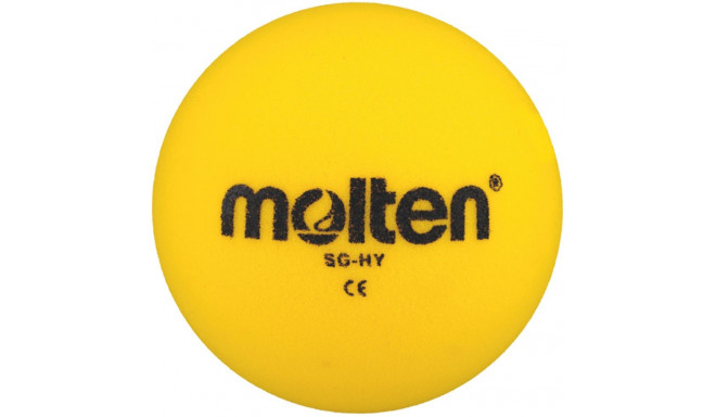 Piłka piankowa Molten 160 mm żółta SG-HY