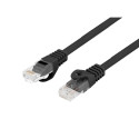 PATCHCORD CAT.6 UTP LSZH CU 2M BLACK FLUKE PASSED LANBERG