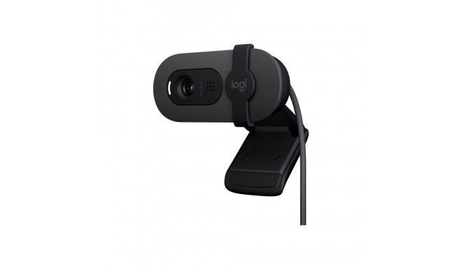 LOGITECH BRIO 100 Webcam colour 2 MP 1920 x 1080 720p 1080p audio wired USB