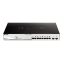 D-LINK 10-Port Layer2 PoE+ Smart Managed Gigabit Switch 8 x 10/100/1000Mbps TP RJ-45 PoE Port Port 1