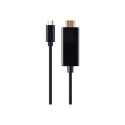 GEMBIRD USB-C to HDMI-male adapter 4K 60Hz 2m black