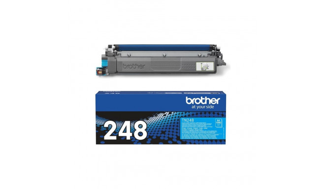 BROTHER TN248C tsüaan toonerkassett ISO tootlus 1.000 lehte
