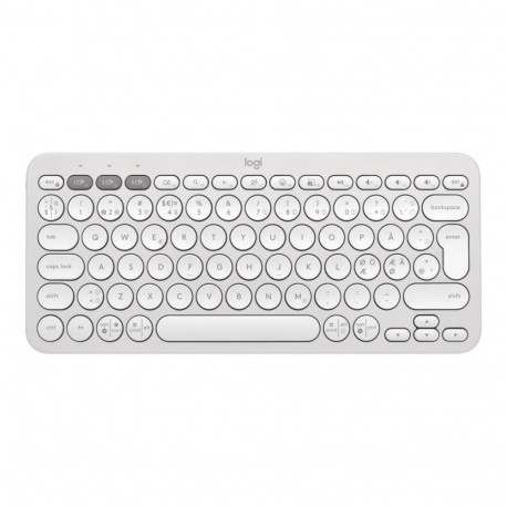 LOGITECH Pebble Keys 2 K380s juhtmevaba Bluetooth LE QWERTY Põhjamaade taanisoome-norra-rootsi toonv