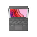 LOGITECH Combo Touch for iPad 10th gen - OXFORD GREY - (PN) - NORDIC-613