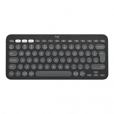 Logitech klaviatuur Pebble Keys 2 K380s - (US) INTL - BT - N/A - INTNL-973 - universaalne, grafiit