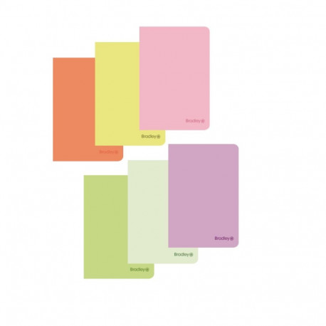 Kaustik klamberköites A4 BRADLEY ruuduline plastkaaned 40 lehte