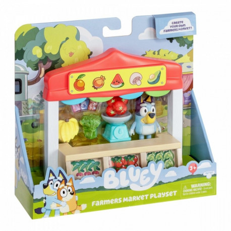 Figures set Mini Bluey Grocery store