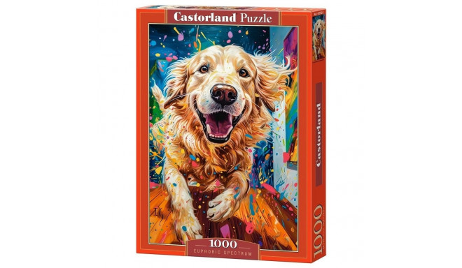 Puzzles 1000 elements Happy Dog Euphoric Spectrum