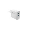 Ladowarka sieciowa RiberaGAN USBA USBC 45W