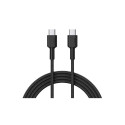 AUKEY CB-CD45 Quick Cha rge USB C - USB C 0,9m