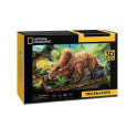 Puzzle 3D National Geographic -Triceratops